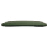 Hunter Green Vinyl 1.75" Thick Cross Back Cushion with SlipNot™ Technology