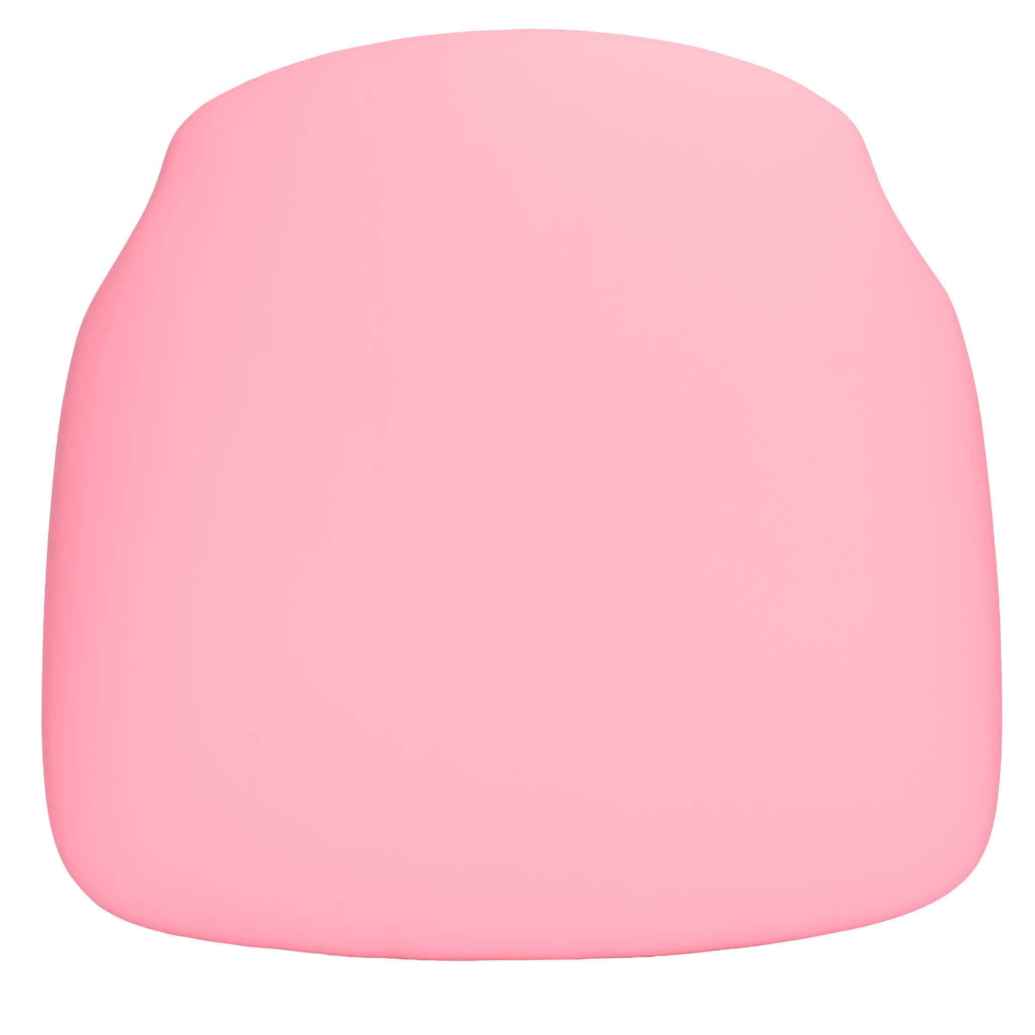 Pink Vinyl 1.75" Thick Cross Back Cushion with SlipNot™ Technology