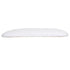 Pure White Vinyl 1.75" Thick Cross Back Cushion with SlipNot™ Technology