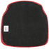 Red Vinyl 1.75" Thick Cross Back Cushion with SlipNot™ Technology