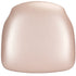 Rose Gold Vinyl 1.75" Thick Cross Back Cushion with SlipNot™ Technology