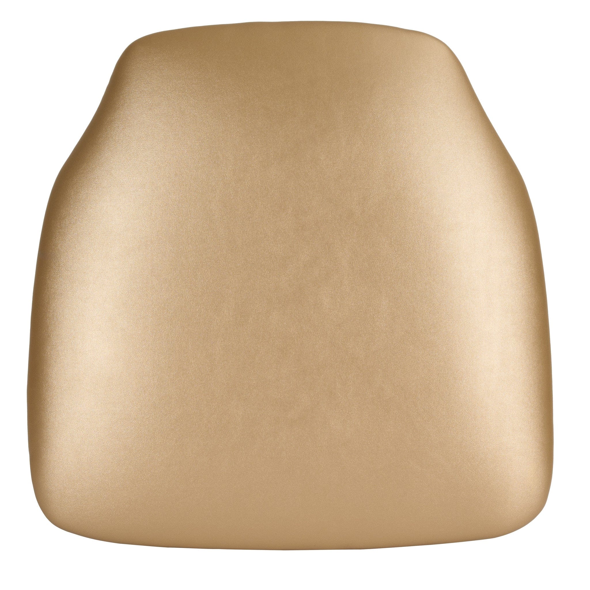 Chivari Gold  1.75" Vinyl Panel Back Chiavari Cushion with SlipNot™ Technology CUSHPANVINGOLD-SPNT-AX