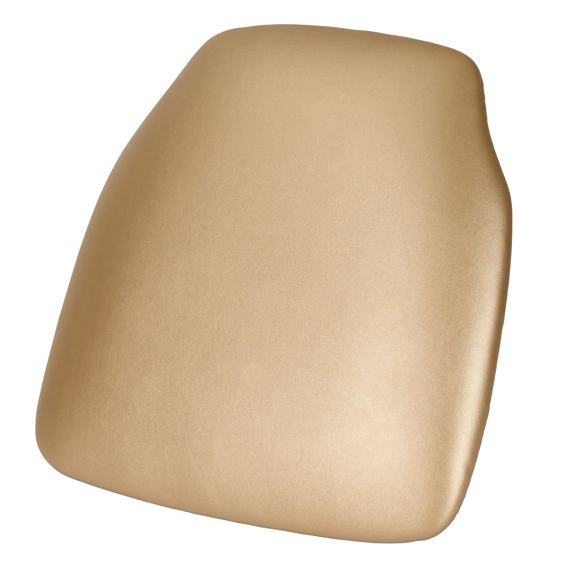 Chivari Gold  1.75" Vinyl Panel Back Chiavari Cushion with SlipNot™ Technology CUSHPANVINGOLD-SPNT-AX