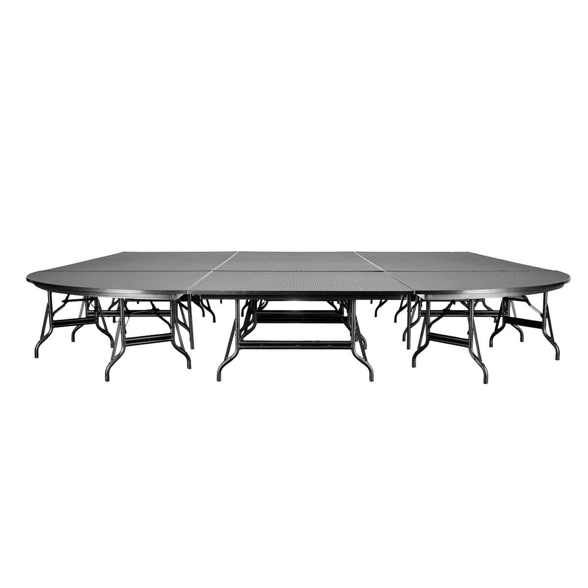 StandUp 12' x 12' Portable Stage with Round Corners