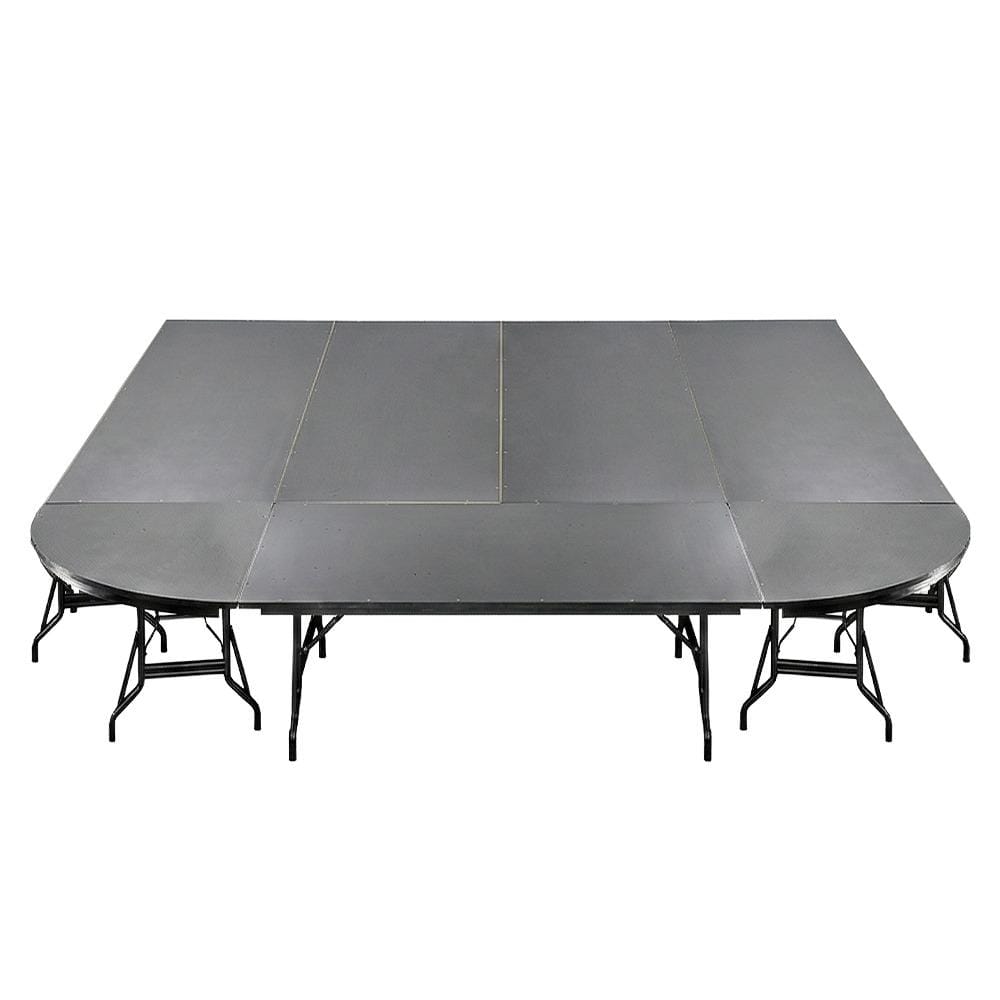 StandUp StandUp 12' x 16' Portable Stage with Round Corners STG-12x16RD-KT