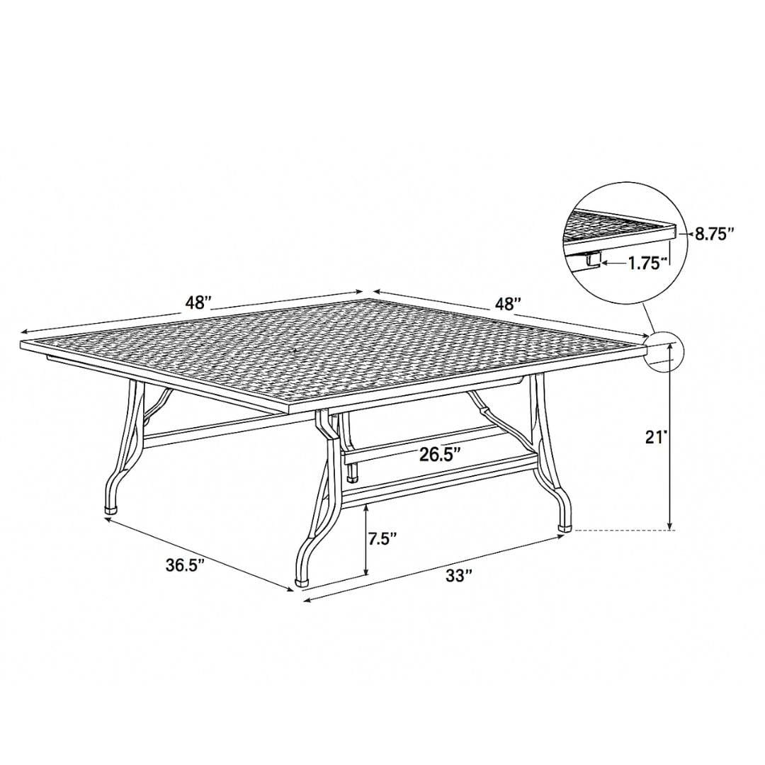 StandUp StandUp 4' x 4' Portable Stage STG-4X4-AX
