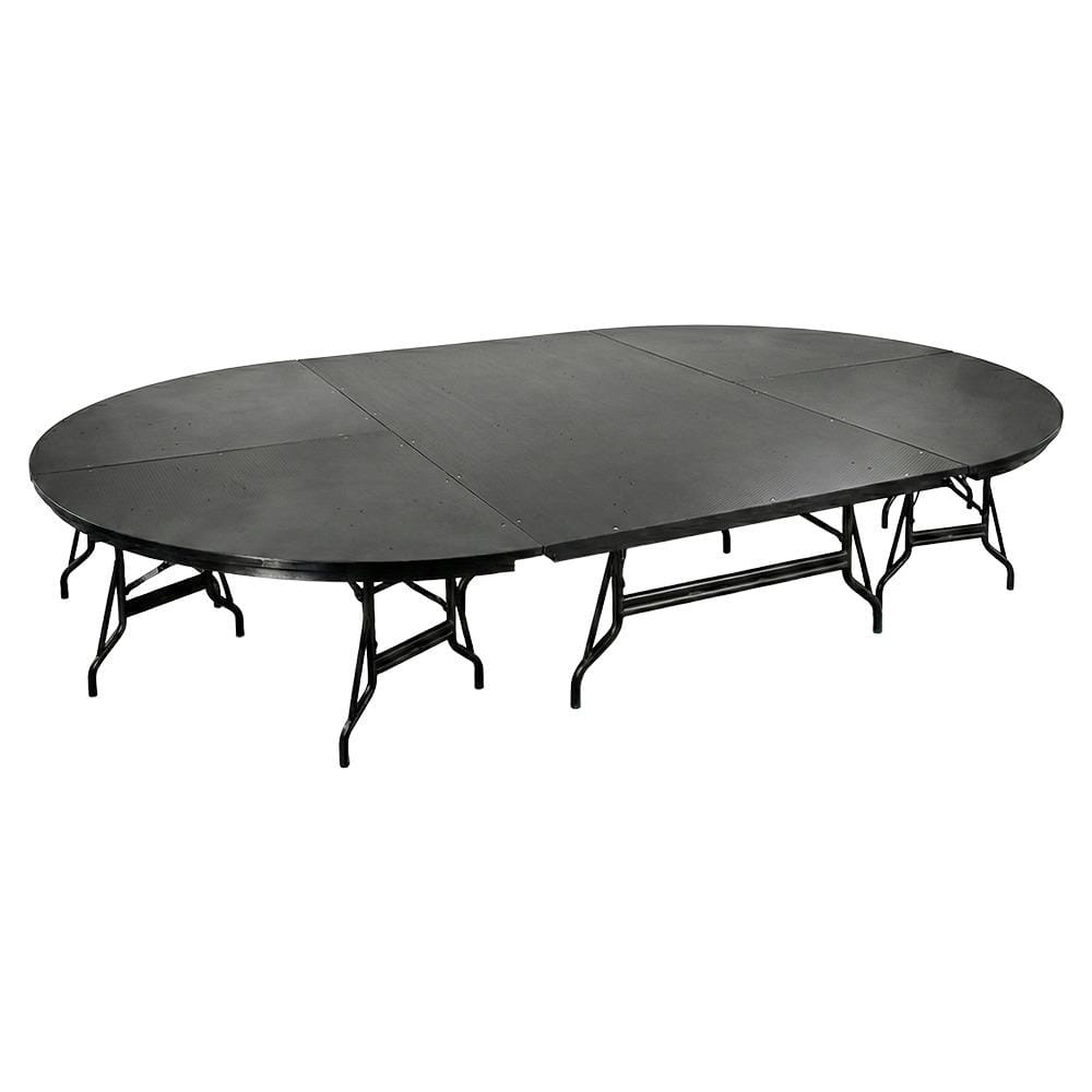 StandUp StandUp 8' x 12' Ceremonial Portable Stage with Rounded Corners STG-8x12CER-KT