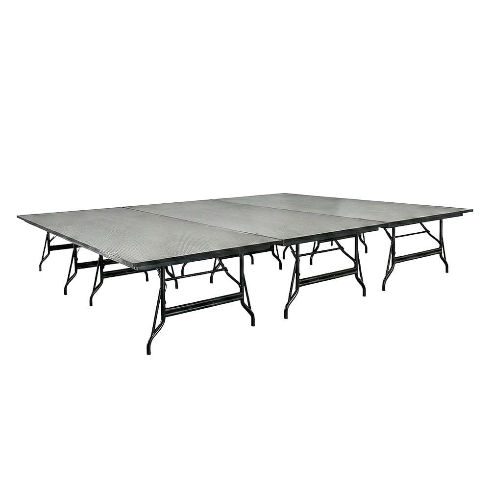 StandUp StandUp 8' x 12' Portable Stage with Square Corners STG-8x12RT-KT