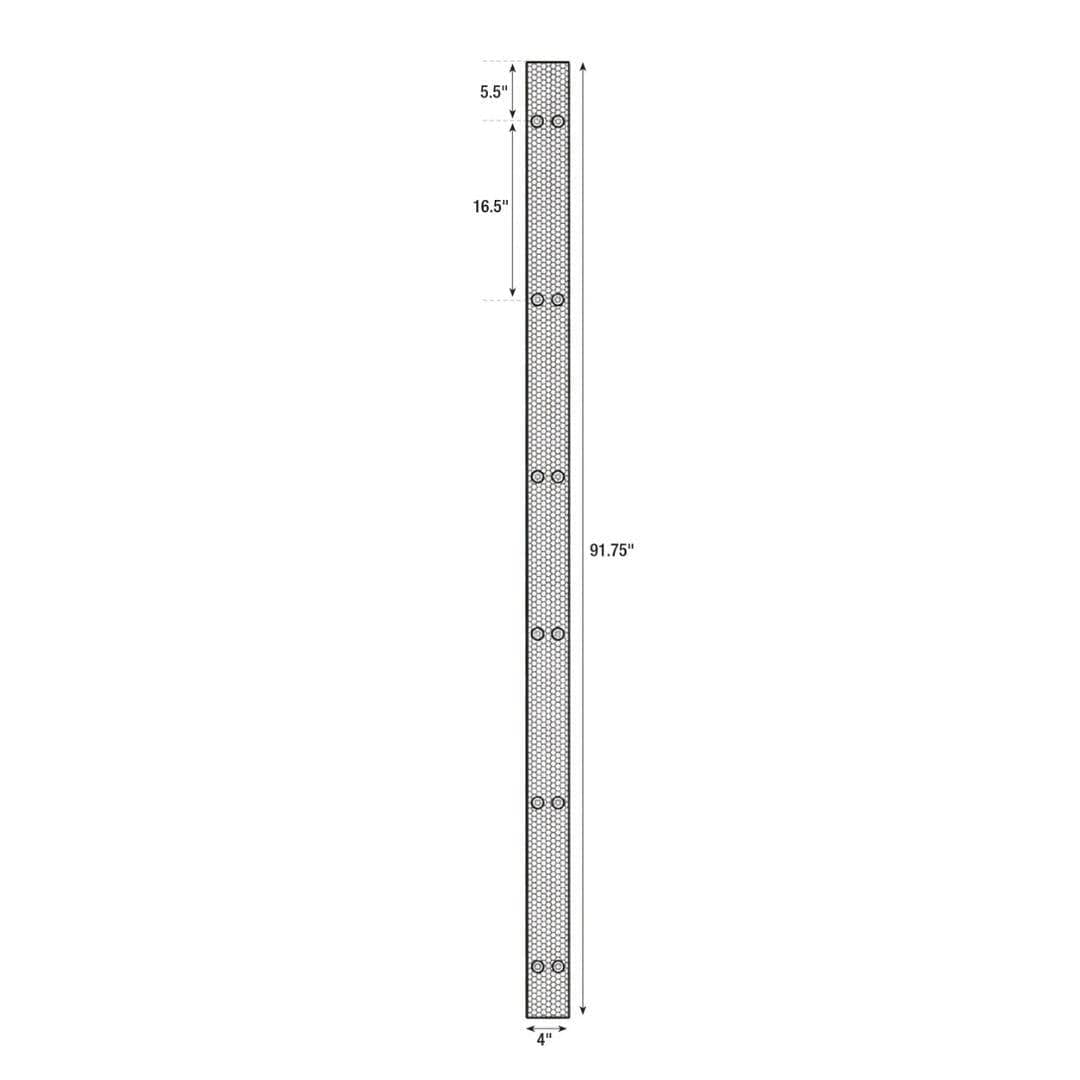 StandUp StandUp 8' x 8' Portable Stage with Square Corners STG-8x8RT-KT