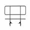 StandUp StandUp 36" High Portable Stage Railing STG-RL36-AX