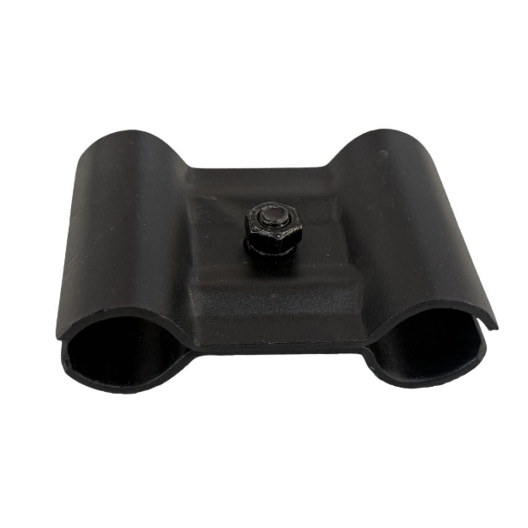 StandUp StandUp 2 Pack 4' High Portable Stage Railing Set - Includes a pair of rail connectors STG-RL36-AX-2