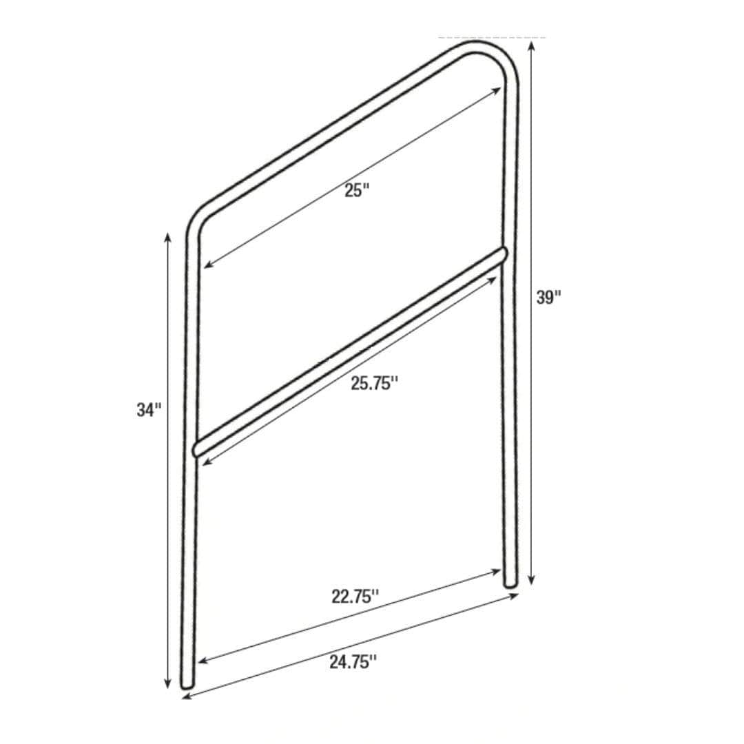 StandUp StandUp Portable Stage Steps - 2 Steps STG-STR2-AX
