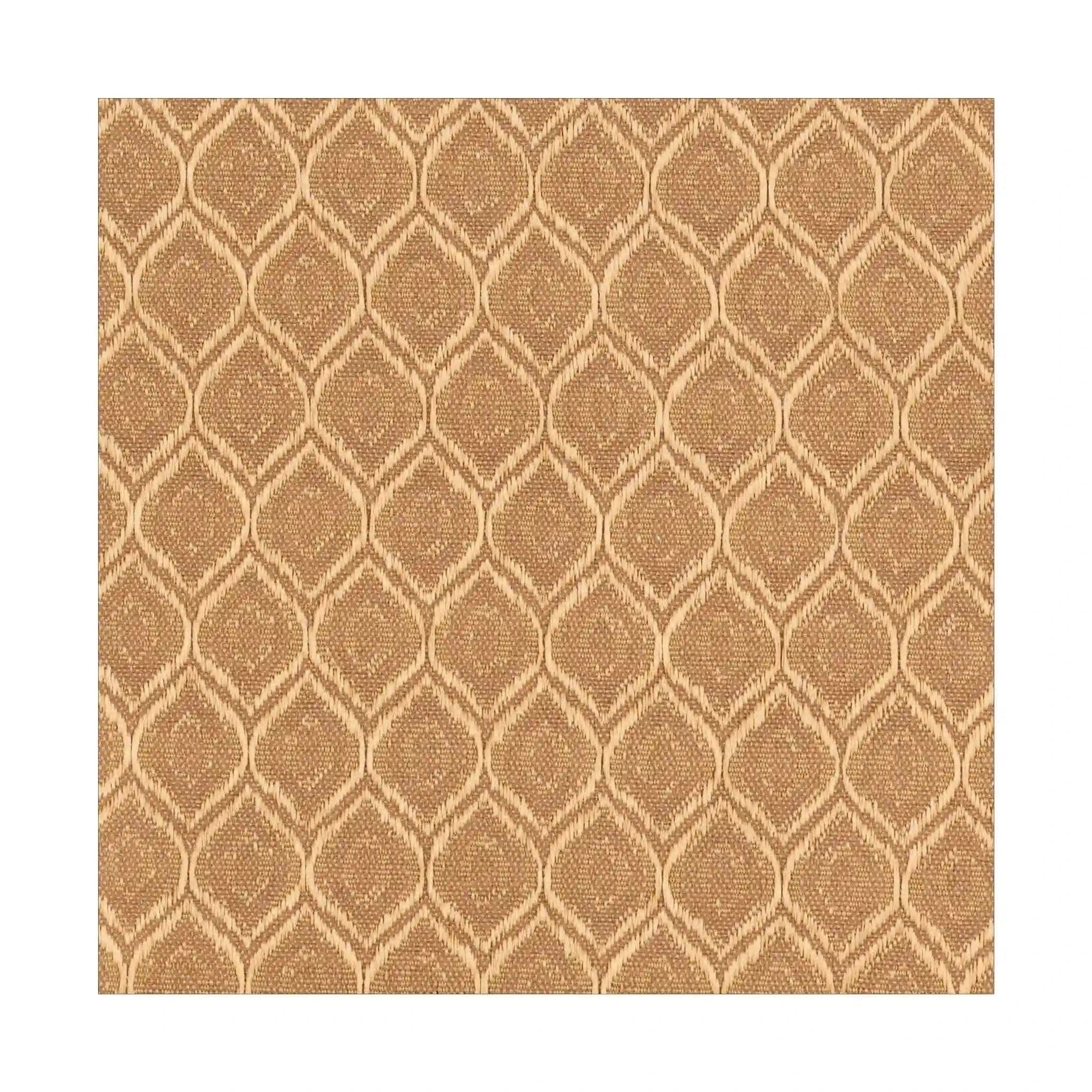 Chivari Beige Patterned Fabric Color Swatch Sample for Banquet and Church Chairs SW-F-BGEPAT-ZF