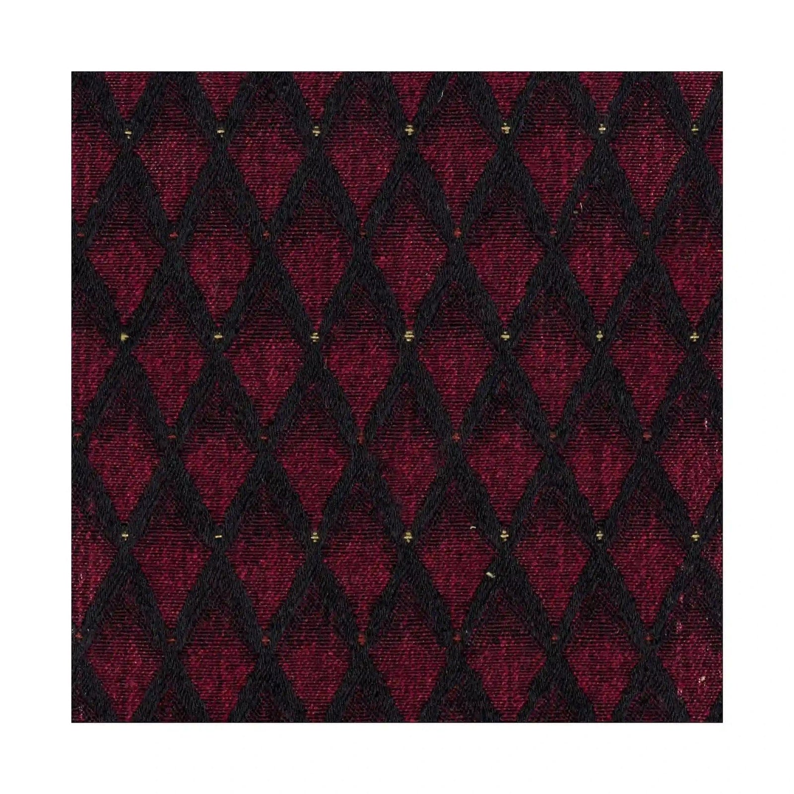 Chivari Burgundy Patterned Fabric Color Swatch Sample for Banquet and Church Chairs SW-F-BURPAT-ZF