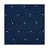 Chivari Navy Blue Fabric with Gold Dots Color Swatch Sample for Banquet and Church Chairs SW-F-GLDD-ZF