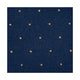 Chivari Navy Blue Fabric with Gold Dots Color Swatch Sample for Banquet and Church Chairs SW-F-GLDD-ZF