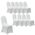 Chivari 10-Pack White Spandex Chair Cover 250 gsm SX-SPANXCHA-WHT-10