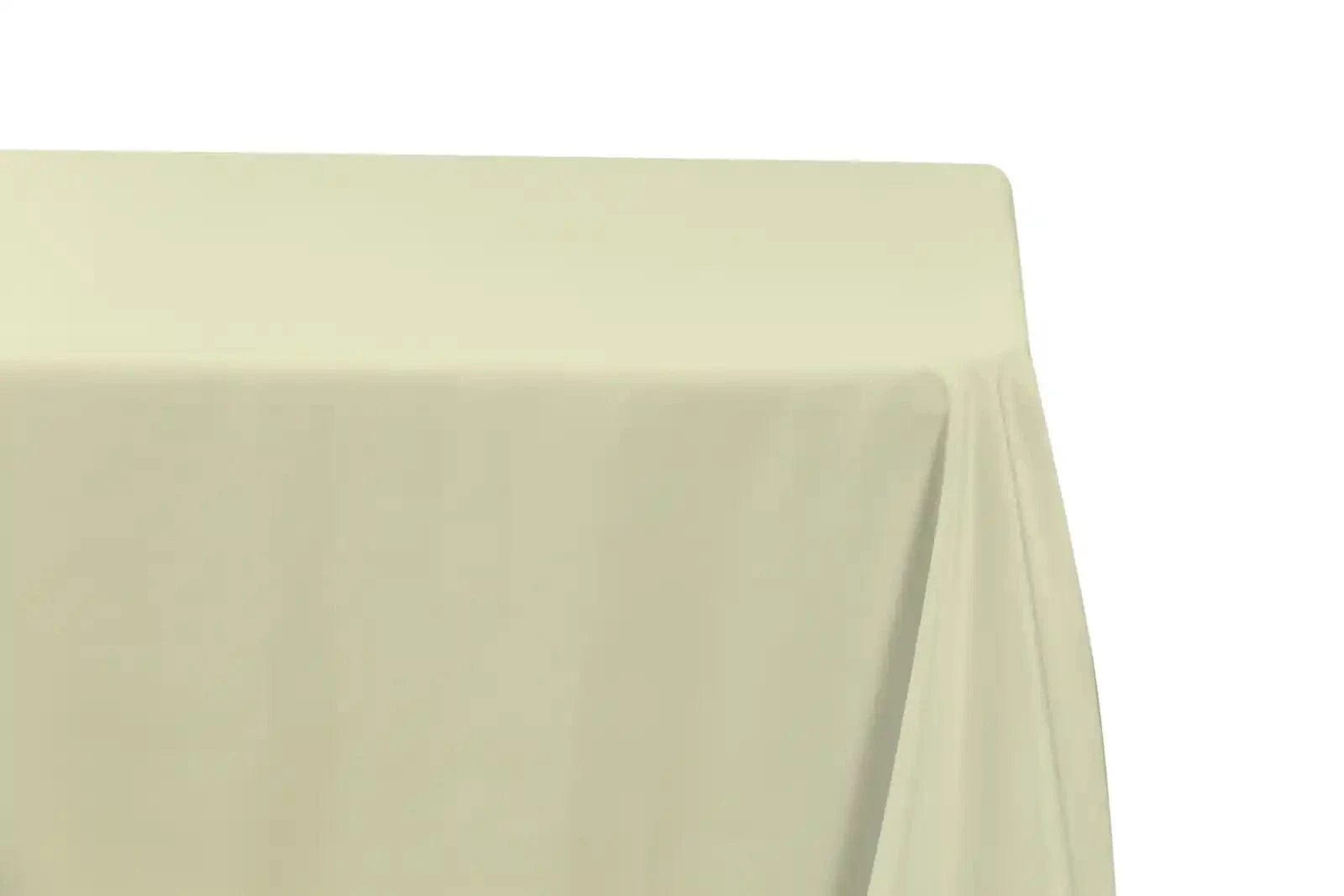 Chivari 5-Pack Ivory Polyester Rectangle Tablecloth 190gsm 90