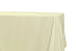 Chivari 5-Pack Ivory Polyester Rectangle Tablecloth 190gsm 90" x 132" SX-TABLPOLY-90132-IVR-5