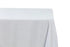 Chivari 5-Pack White Polyester Rectangle Tablecloth 190gsm 90" x 156" SX-TABLPOLY-90156-WHT-5