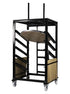 Chivari Steel Table Cart for 36" Cocktail Table Kits CART109-36-AX-T