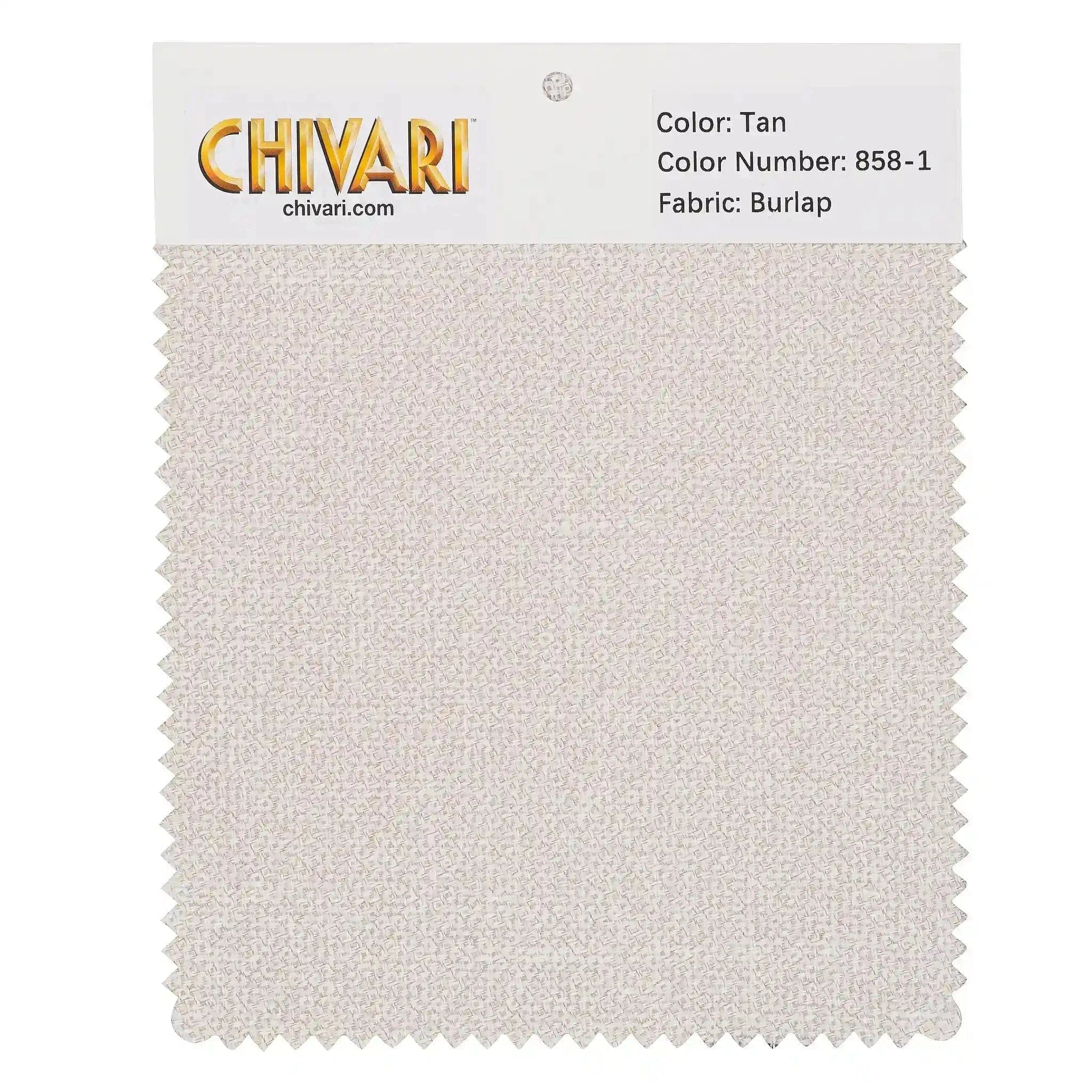 Chivari World’s Best Cushion Fabric Swatch – Tan SW-B-TN-A