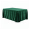 Chivari.com Hunter Green 108"x132" Rectangle Velvet Tablecloth Linen TBC-108X132975S-A1