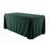 Chivari.com Hunter Green 108"x156" Rectangle Velvet Tablecloth Linen TBC-108X156975S-A1