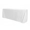 Chivari White 90" x 132" Rectangle Tablecloth Majestic Dupioni TBC-90X132067S-A1