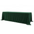 Chivari.com Hunter Green 90"x156" Rectangle Velvet Tablecloth Linen TBC-90X156975S-A1