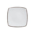 Zwiesel Fortessa Fortessa TC Spice Salt Serena Square Coupe Plate 8" - Case of 4 - TC7400.DV.4.116 ZFG-TC7400.DV.4.116