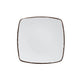 Zwiesel Fortessa Fortessa TC Spice Salt Serena Square Coupe Plate 8" - Case of 4 - TC7400.DV.4.116 ZFG-TC7400.DV.4.116