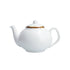 Zwiesel Fortessa Fortessa TC Spice Salt Tea Pot w/ Lid 16oz. (473cc) - Case of 6 - TC7400.DV.4.36 ZFG-TC7400.DV.4.36