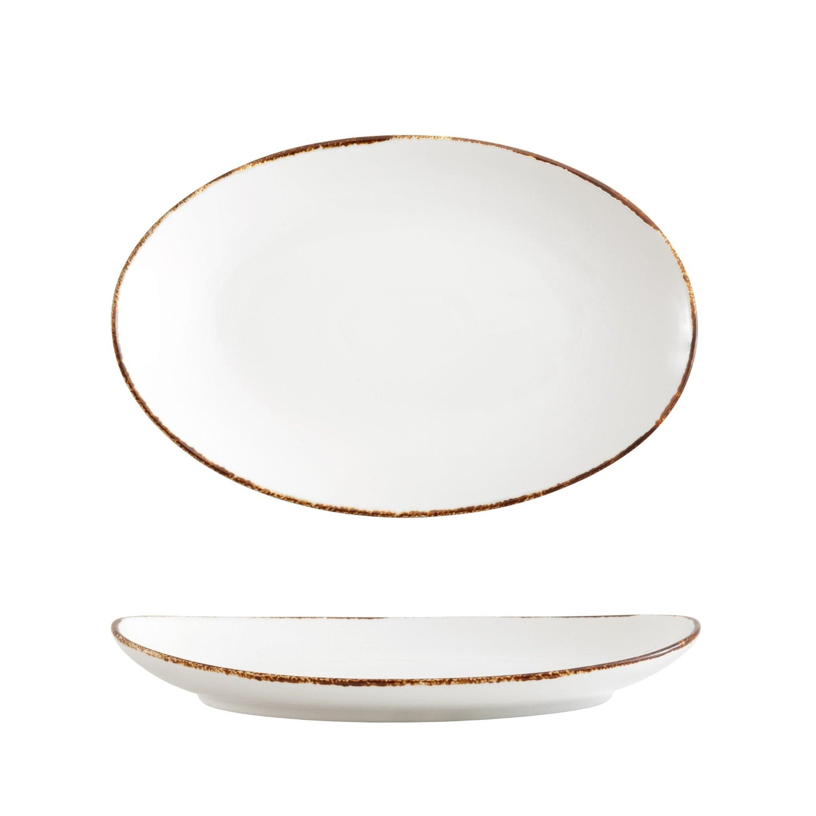 Zwiesel Fortessa Fortessa TC Spice Salt Oval Coupe Platter 12.5x8.5