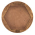 Chivari 2 Pack 36" Chestnut Finish Round Slatted Cocktail Table TCKTL-WD-KT36-AX-2