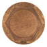 Chivari 2 Pack 36" Chestnut Finish Round Slatted Cocktail Table TCKTL-WD-KT36-AX-2