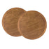 Chivari 2 Pack 36" Chestnut Round Cocktail Table Top TCKTL-WD-TP36-AX-2