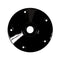 Chivari Black Cocktail Table Coupler TCOMPCOUPLER-B-AX-T