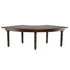 Chivari Capsule Bridge Serpentine Farm Table Kit - Seats 20 - Includes 4 Fruitwood Serpentine Tables and 2 Rectangle Tables TFARM-SNKT-FTW5