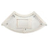Chivari U-Shape Serpentine Farm Table Kit - Seats 12 - Includes 2 White Distressed Serpentine Tables TFARM-SNKT-WD4