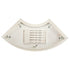 S-Curve Serpentine Farm Table Kit - Seats 22 - Includes 4 White Distressed Serpentine Tables