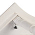 S-Curve Serpentine Farm Table Kit - Seats 22 - Includes 4 White Distressed Serpentine Tables