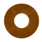 Chivari Enclosed Circle Serpentine Farm Table Kit - Seats 16 - Includes 4 Chestnut Serpentine Tables TFARM-SNKT-CHT3