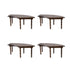 Chivari S-Curve Serpentine Farm Table Kit - Seats 22 - Includes 4 Fruitwood Serpentine Tables TFARM-SNKT-FTW1