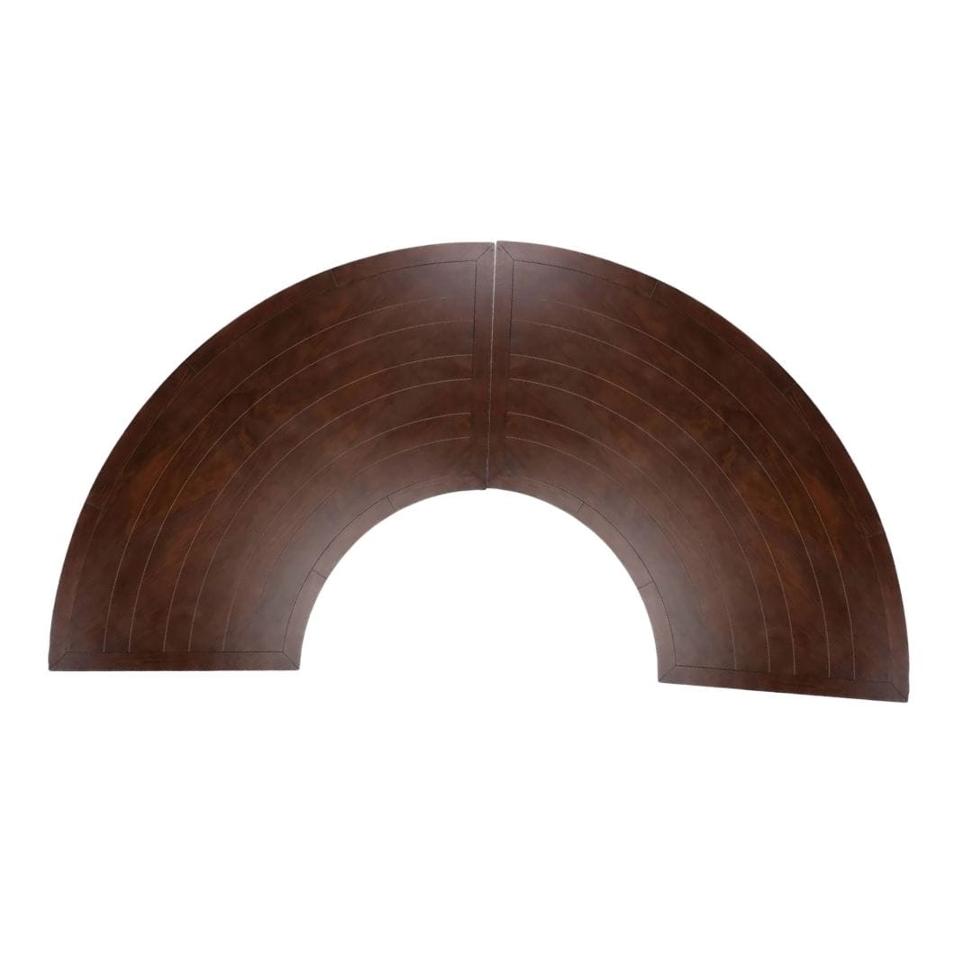 Chivari U-Shape Serpentine Farm Table Kit - Seats 12 - Includes 2 Fruitwood Serpentine Tables TFARM-SNKT-FTW4