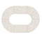 Chivari Capsule Bridge Serpentine Farm Table Kit - Seats 20 - Includes 4 White Distressed Serpentine Tables and 2 Rectangle Tables TFARM-SNKT-WD5