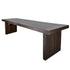 Chivari 96" x 40" Fruitwood Farm Table Conversion Kit for 96" x 30" Banquet Tables TFARMCKT9640-FTW-AX-T