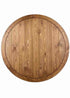 Chivari 36" (3 Foot) Chestnut Round Farm Cocktail Table TFARMCKTL36-CH-AX-T