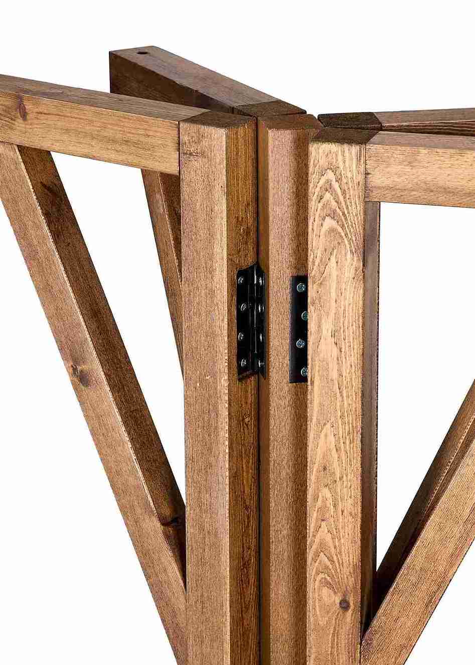 Chivari 36" (3 Foot) Chestnut Round Farm Cocktail Table TFARMCKTL36-CH-AX-T