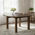 Chivari 60" (5 Foot) Fruitwood Round Farm Table TFARMRD60-FRTWD-S-LEG-AX-T